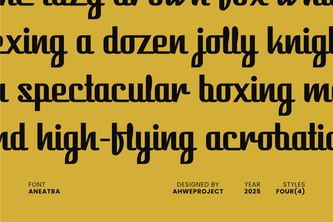 Mitohan Font ahweproject 