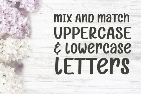 Mixed Notes Font, Candy Berry Hand-drawn Playful Font Font Mastilo Designs 