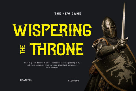 Moblaz - Serif Display Font Font twinletter 