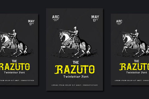 Moblaz - Serif Display Font Font twinletter 