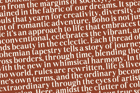 Mocha Dahlia - Modern Serif Font Font Letterena Studios 