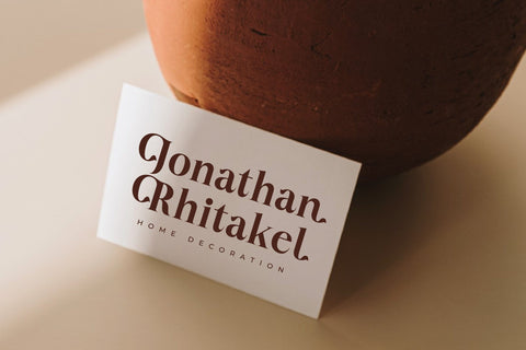 Mocha Dahlia - Modern Serif Font Font Letterena Studios 