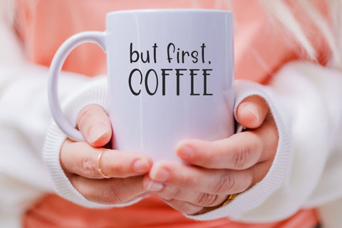 Mocha & Espresso , Fun Handwritten Font for Cricut Font Designing Digitals 