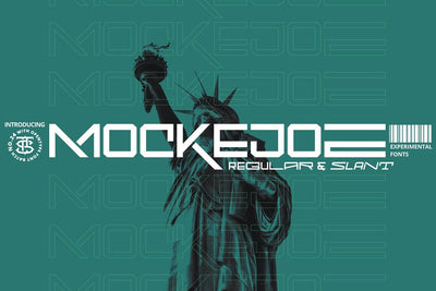 MOCKEJOE FONT Typeface Font Fadeline Std. 