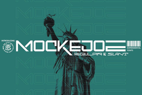 MOCKEJOE FONT Typeface Font Fadeline Std. 