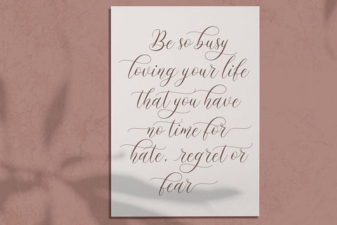 Mockingbird | Modern Calligraphy Font studioalmeera 