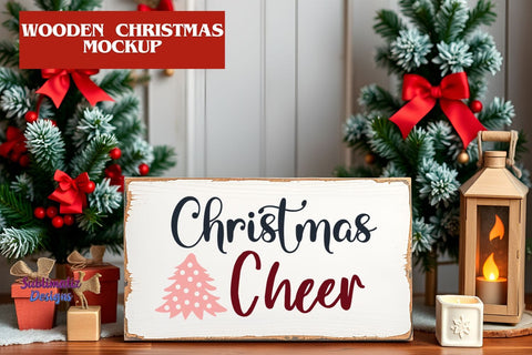 Mockup for Wooden Christmas Decor Mock Up Photo Sublimatiz Designs 
