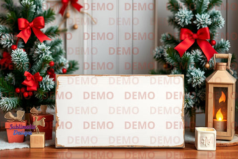 Mockup for Wooden Christmas Decor Mock Up Photo Sublimatiz Designs 