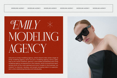 Modasite - Modern Serif Font Font Letterena Studios 