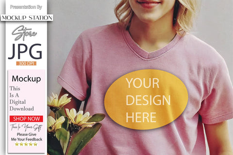 Model T-shirt Mockup Bundle Mock Up Photo Creativeart88 