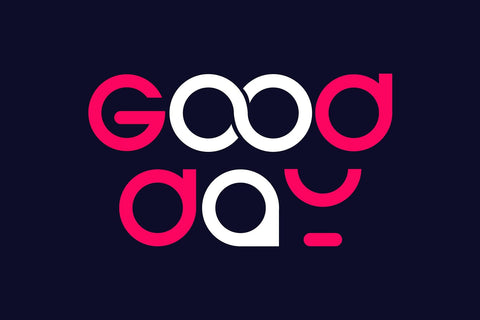 Modera - Geometric Modern Typeface Font Mozzatype 