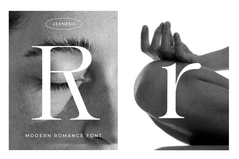 Modern Romance Font Zeenesia Std 