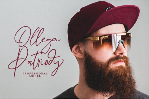 Modwilles Signature Typeface Font Fadeline Std. 