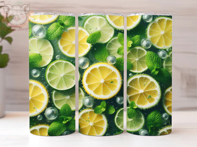 Mojito Cocktail Drink 20oz Tumbler Png, Sublimation Design, Cocktail Tumbler Png, Digital Download PNG Sublimation Lara' s Designs 
