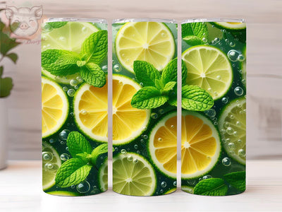 Mojito Cocktail Drink 20oz Tumbler Png, Sublimation Design, Cocktail Tumbler Png, Digital Download PNG Sublimation Lara' s Designs 