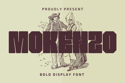 Mokenzo - Heavy Sans Font studioalmeera 