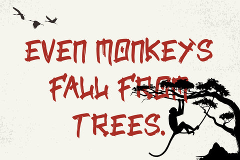 Mokuton - Powerful Japanese Brush Font Font Mozzatype 