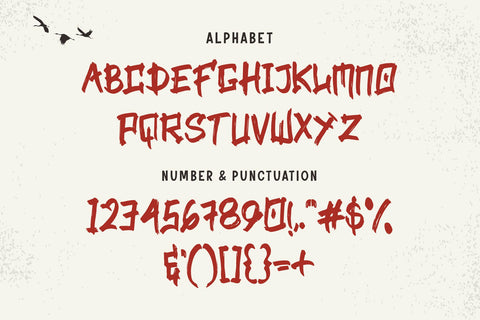 Mokuton - Powerful Japanese Brush Font Font Mozzatype 