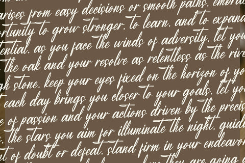 Molastica - Modern Handbrush Script Font Letterena Studios 