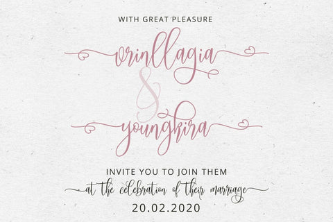 Mollinda Script - Typeface Font Fadeline Std. 