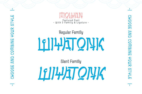 Molyan - Korean Style Font Font twinletter 
