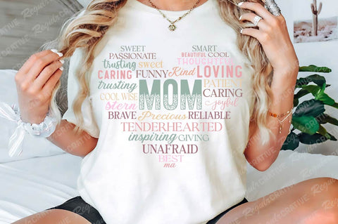 Mom Affirmations SVG Design SVG Regulrcrative 
