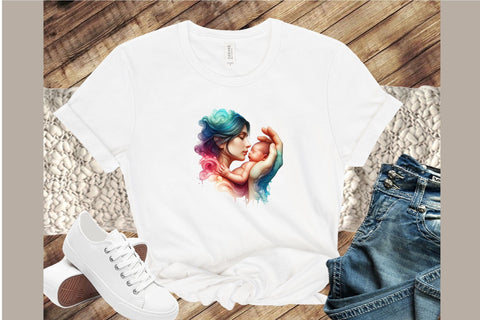 Mom and Baby Sublimatiuon Clipart Sublimation designartist 