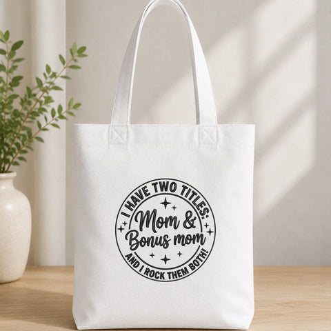 Mom and Bonus Mom Embroidery Design – I Have Two Titles Machine Embroidery File Embroidery/Applique DESIGNS PatternFeed8 