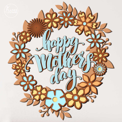 Mom and Dad Set Multilayer Templates SVG LaserCutano 