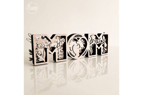 MOM and DAD SET Myltilayer Templates SVG LaserCutano 