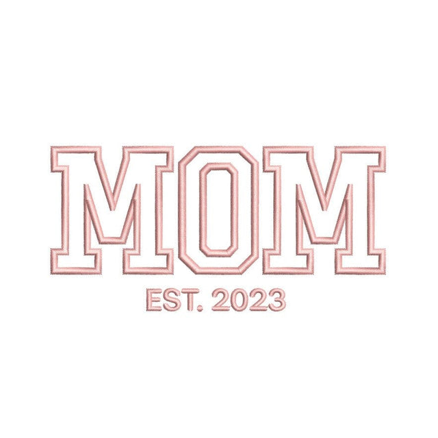 Mom Applique Embroidery Design, 5 sizes, Instant Download Embroidery/Applique DESIGNS Nino Nadaraia 