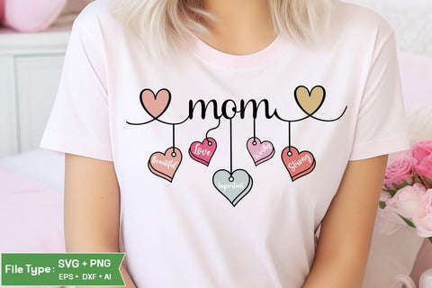Mom Beautiful Love Important Worthy Strong SVG Design, Valentine Day SVG Design, SVGs, Food & Drink, Print & Cut, Quotes and Sayings SVG DesignPlante 503 