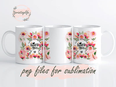 Mom Breath Dragonfly Mug Wrap Design, Instant Digital Design Download Mug Wrap Design, Mug Design PNG Sublimation PrintingLife 