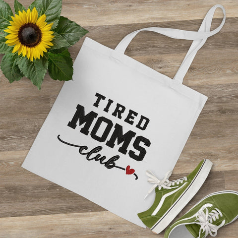 Mom Embroidery Design, Tired Moms Club Machine Embroidery Pattern Stitch PES DST Designs, Mother's Day Embroidery/Applique DESIGNS PatternFeed8 