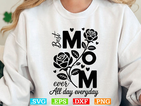 Mom Ever SVG, Mother's Day Design (Digital Download) SVG Creativeart88 