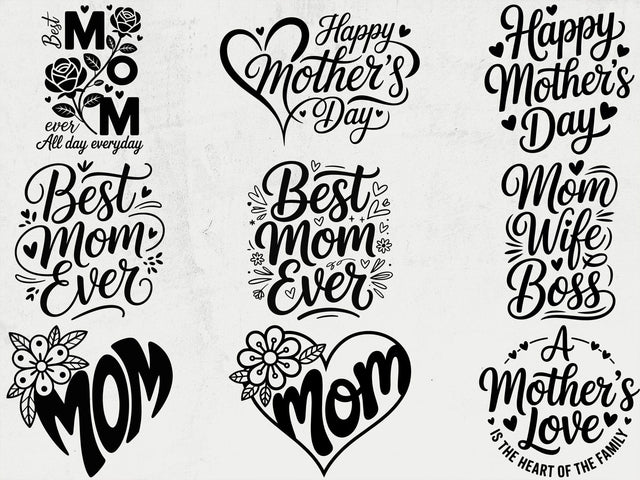 Mom Ever SVG, Mother's Day Design (Digital Download) SVG Creativeart88 