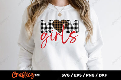 Mom girls SVG dESIGN SVG Designangry 