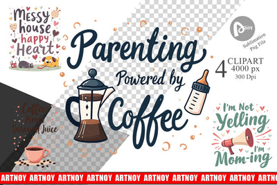 Mom Humor Quotes Clipart Sublimation artnoy 