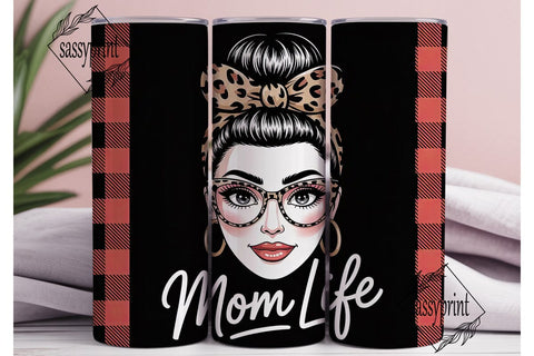 Mom Life 20oz Tumbler Design Sublimation sassyprint 