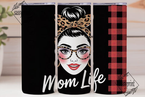 Mom Life 20oz Tumbler Design Sublimation sassyprint 
