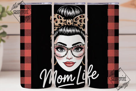 Mom Life 20oz Tumbler Design Sublimation sassyprint 