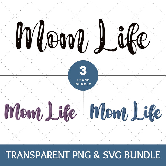 Mom Life Bundle SVG | Mom PNG SVG Paige Cole Studio 