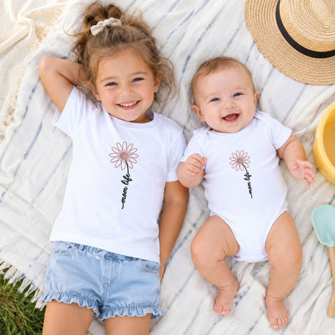Mom Life Daisy Flower Machine Embroidery Design – Floral Motherhood Embroidery File Embroidery/Applique DESIGNS PatternFeed8 