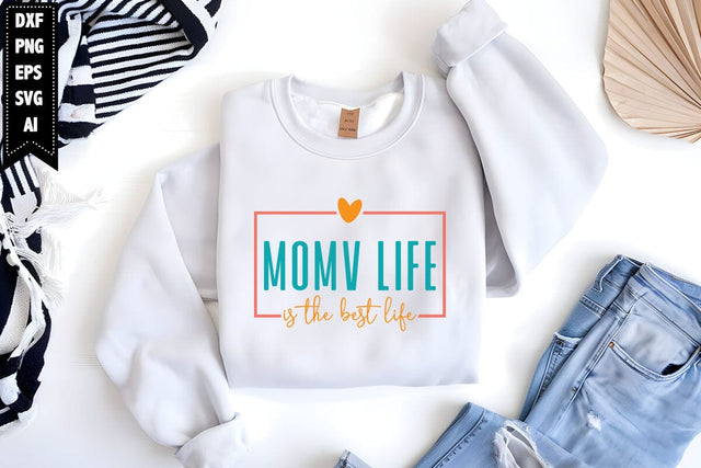 mom life is the best life Svg, Mother's Day Svg SVG shah alam 