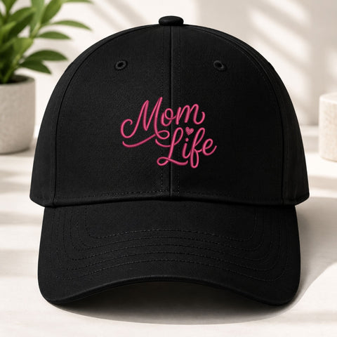 Mom Life Machine Embroidery Design – Motherhood Quote Heart Embroidery File Embroidery/Applique DESIGNS PatternFeed8 