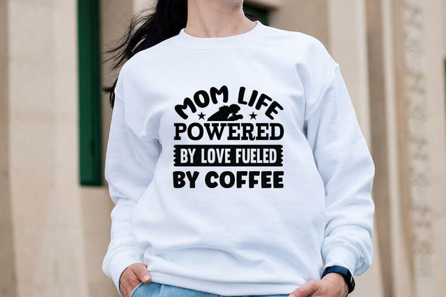 Mom Life Powered By Love Fueled By Coffee-01 SVG Angelina750 