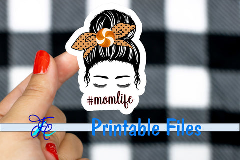 Mom Life Pumpkin Spice Stickers 3D Paper Family Creations 