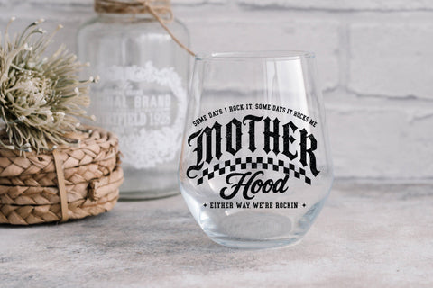 Mom Life SVG, Funny Motherhood Quote SVG SVG Pickled Thistle Creative 