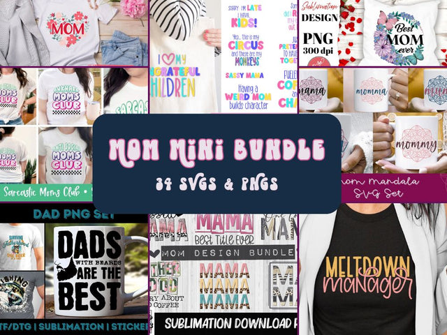 Mom Mini Bundle Bundle So Fontsy Design Shop 