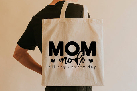 Mom Mode, Mother's Day SVG Design SVG CraftLabSVG 